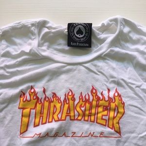 Flaming Thrasher Women's T-Shirt